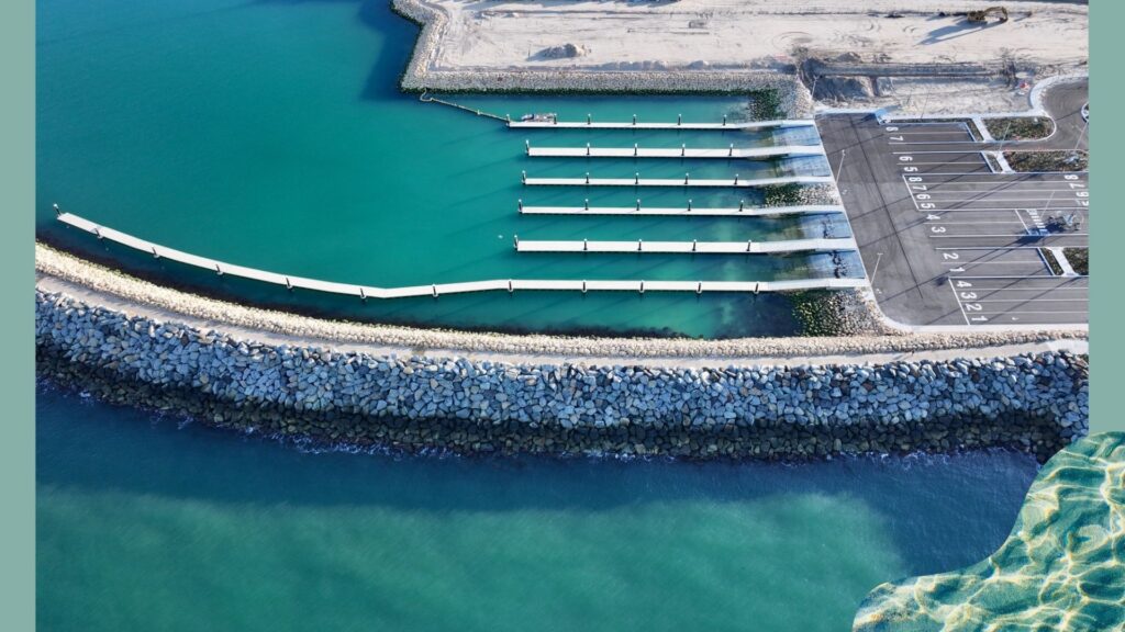Boat ramps at Ocean Reef Marina December 2025