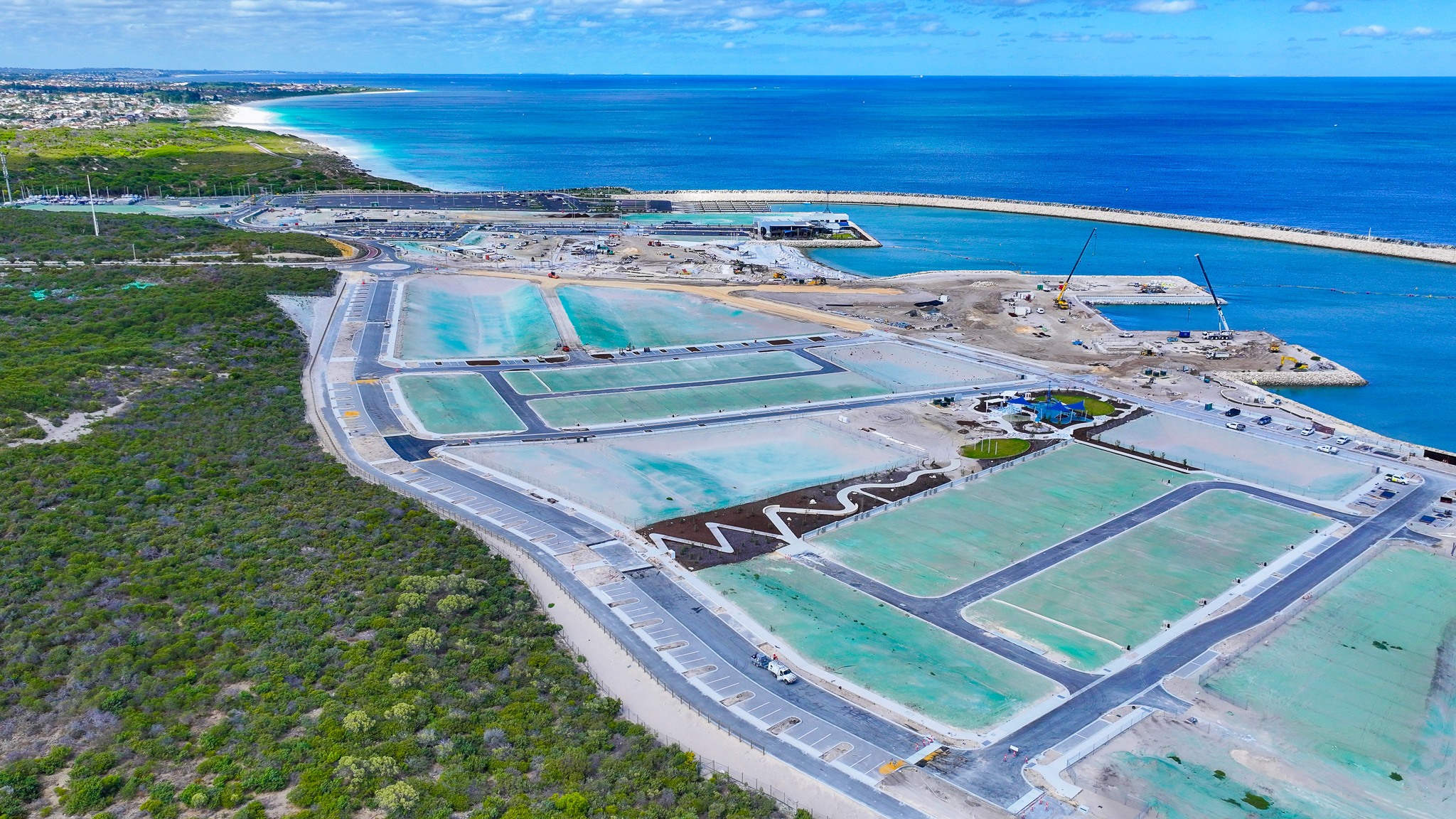March 2026 aerial of Ocean Reef marina